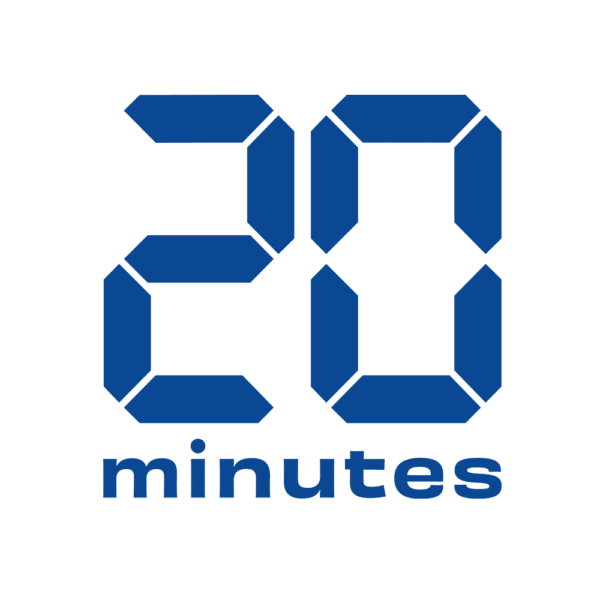 Логотип 20minutes.fr