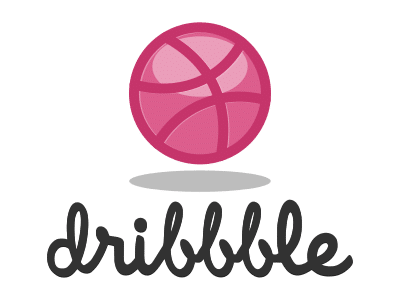 dribbble.com 标志