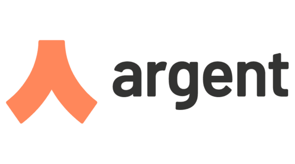 Logo argenté