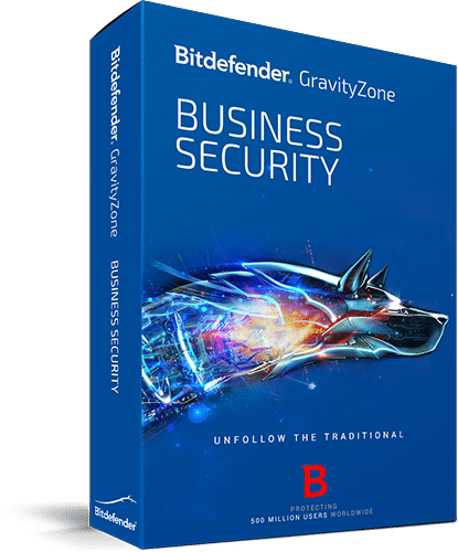 Bitdefender GravityZone 商业安全徽标