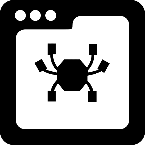 Logotipo de WebCrawler