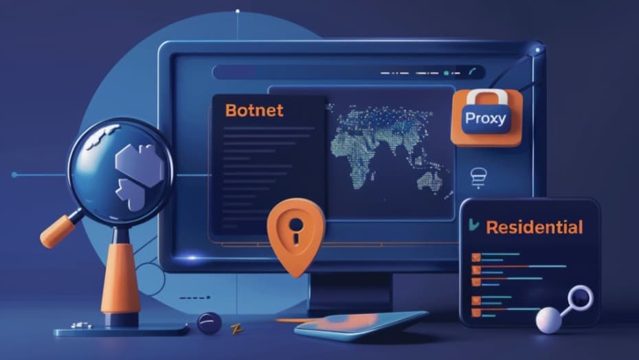 Proxy Botnet vs. Proxy Residencial: Qual você deve usar?